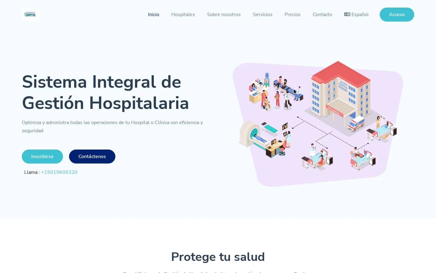 Captura de Hospital Management System